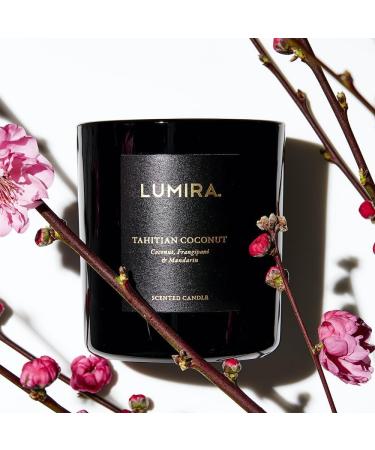 LUMIRA Tahitian Coconut Candle - 10.6 oz (300 g) | Luxurious Scented Candle for Home & Gifts - Shop Internationally - Buy Online on GoSupps.com