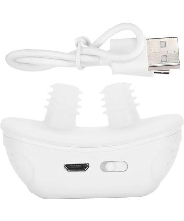 Electric Anti Snoring Device | Soft Silicone Nose Purification Machine with Air Purification | USB Plug | Stuffy Nostrils Relief for Adult Men and Women | White - Buy Online on GoSupps.com