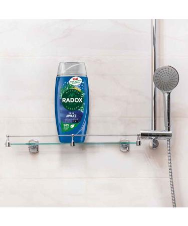  Radox Radox Mineral Therapy Feel Awake Men 2-in-1 Shower Gel and Shampoo Set of 6 with Fennel and Marine Minerals 225 ml - Buy Online on GoSupps.com