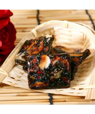 Healthy and nutritious rose red date sesame cake Ready to eat black sesame red jujube walnut cake Handmade pastries Dessert Sweet food Candy snacks gift pack Chinese specialties (30pcs) - Buy Online on GoSupps.com