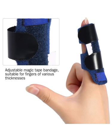 Finger Splint for Pain Relief | Adjustable Finger Corrector & Straightener for Mallet Finger & Tendon Repair - Buy Online on GoSupps.com