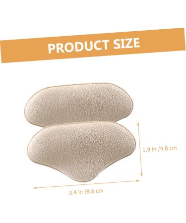 NOLITOY High Heel Stickers & Cushions - 2 Pairs Self-Adhesive Heel Liners for Women | Outdoor Shoe Grips & Protectors - Buy Online on GoSupps.com