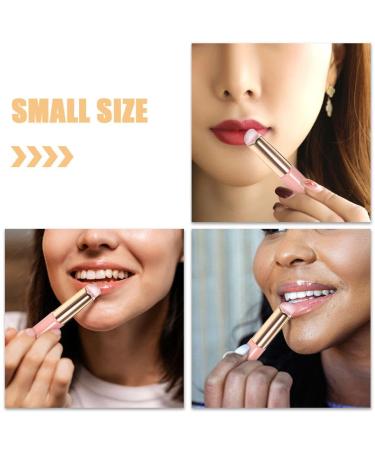Baluue 4pcs Silicone Lip Brushes Set - Portable Blending & Concealer Makeup Tools for Flawless Lip Application - Ideal for Beauty Lovers (Pink - Buy Online on GoSupps.com