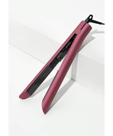 Luxe Hair Straightener 1 Ceramic Flat Iron | Professional Dual Voltage Styling Tool - Quick Straighten Curl & Wave (Rose Quartz - Buy Online on GoSupps.com