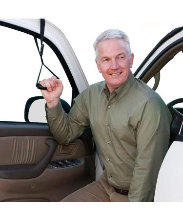 Adjustable Auto Grab Handles for Elderly - 2pcs Non-Slip Car Safety Assist Device (Black) - Buy Online on GoSupps.com