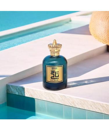 Taj Ocean Perfume for Unisex Extrait De Parfum Spray 3.4 Ounce - Buy Online on GoSupps.com
