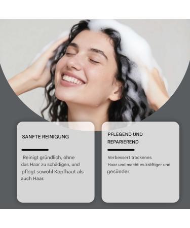 Shampoo for women 100 ml soothing care for the scalp purifying shampoo for clean hair to strengthen and shine hair with cleansing and repair for daily use - Buy Online on GoSupps.com