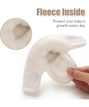 Baby Winter Warm Fleece Bootie | Non-Slip Soft Sole Shoes for Boys & Girls 0-18 Months | Adjustable Prewalker Boots - Buy Online on GoSupps.com