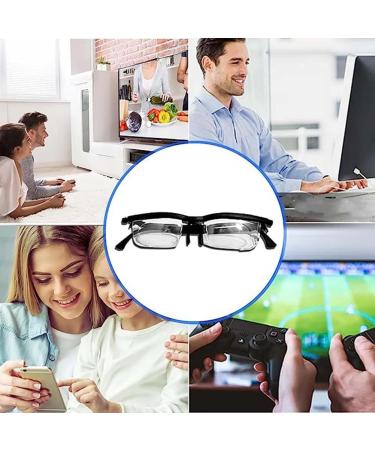 Luckky Vifocus Adjustable Dial Glasses - 2 Pieces for Close & Distant Vision Perfect Adjustable Reading Goggles - Buy Online on GoSupps.com