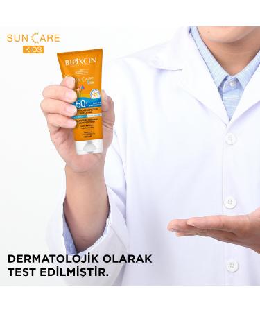 BIOXCIN Sun Care Very High Protection Children's Sunscreen 100% Botanical Active 50 SPF 200 ml - Buy Online on GoSupps.com