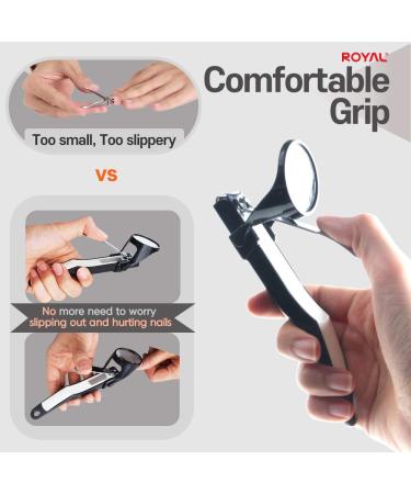 ROYAL Smart Nail Clipper - Korean Made with Magnifier Feature - Buy Online on GoSupps.com