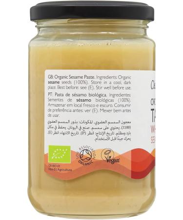 Clearspring Organic Tahini (White Sesame - 280g) - Buy Online on GoSupps.com