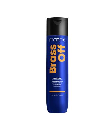 Matrix Brass Off Nourishing Conditioner | Moisturizes Dry Hair | For Color Treated & Bleached Hair | Non-Color Depositing | Leave In Conditioner | Salon Conditioner | Packaging May Vary 10.1 Fl Oz (Pack of 1)