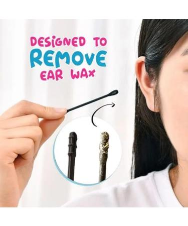 120Pcs Disposable Adhesive Ear Digging Stick for Children's Safety Ear Cleaner for Adult Spiral Ear wax removal Ear Scoop Earwax Remover Tool with Dust cover packaging - Buy Online on GoSupps.com
