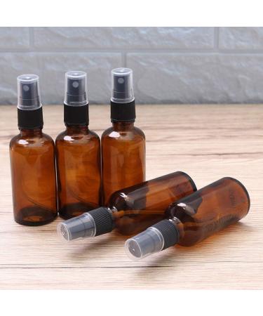 Frcolor 50ml Brown Spray Bottle with Refill - Fine Fog Atomizer for Essential Perfume Oil | International Shipping - Buy Online on GoSupps.com