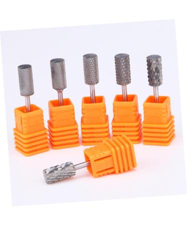 FOMIYES Cuticle Drill Bit Nail Drill Tips Nail Drill Bits Cuticle Nail Bit Nail Grinding Head Cuticle Bit Manicure Drill Bits Nails Drill Bits Nail Bits Nail File Bits Tungsten Steel Tool - Buy Online on GoSupps.com