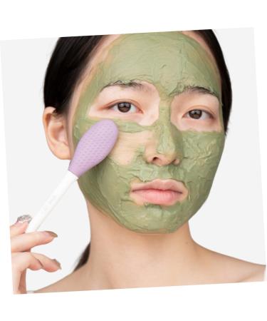 DOITOOL Scrubbers Silicone Applicator Brush Scrubber Exfoliator Applicator Tool Silicone Scrubber Facial Scrubber for Mud Applicator Facial Detergent Plastic - Buy Online on GoSupps.com