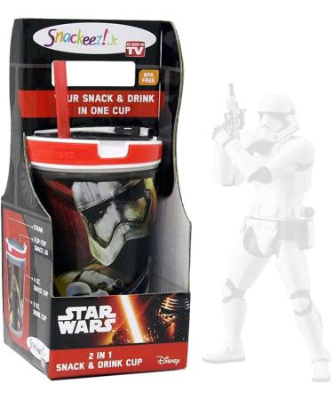 Snackeez Jr 2-in-1 Snack & Drink Cup - Star Wars 7 Movie Edition (STORMTROOPER) - Multicolor - 1 Count - Buy Online on GoSupps.com
