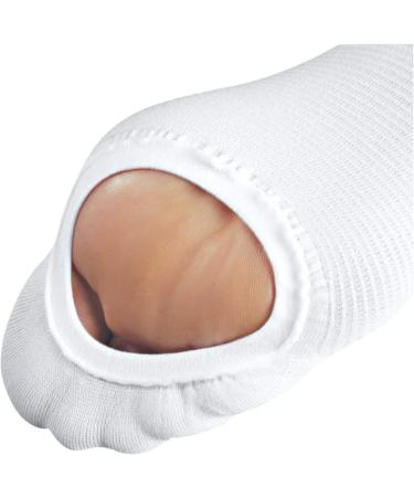 Medive Thrombexin 18 Thigh Stocking - 18 mmHg Medical Thrombosis Prophylaxis - Size LX - Unisex - White - 1 Stocking - Buy Online on GoSupps.com