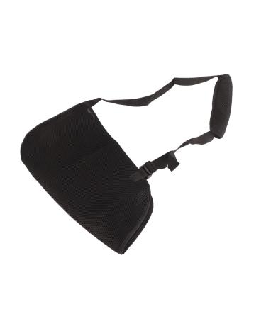 ZJchao Arm Sling Universal Adjustable Shoulder Strap for Adults Breathable Mesh Fiber Black Suitable for Most Adults Professional Pediatric Treatment Accessory