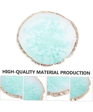  Gogogmee 1 Pc Round Palette Nail Art Supplies Nail Art Mixing Tray Hand Makeup Metal Watercolor Hand Makeup Mixing Elegant Foundation Resin - Buy Online on GoSupps.com