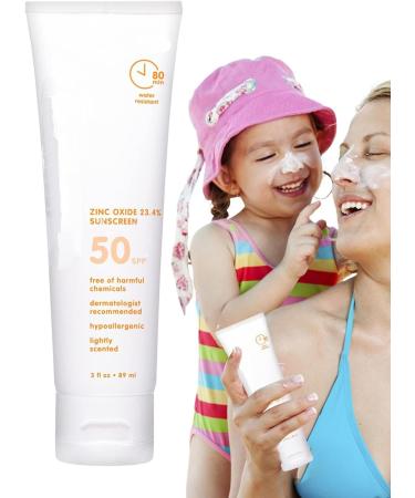 UV Cream for Natural - Sunscreen SPF 50+ Sunscreen Lotion - UV Face Protection Sunscreen 50ml Facial Moisturizer for Sensitive Skin Face and Body Maodom - Buy Online on GoSupps.com