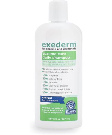 Exederm Shampoo - Gentle Natural Solution for Sensitive Scalps | International Shipping Available - Buy Online on GoSupps.com