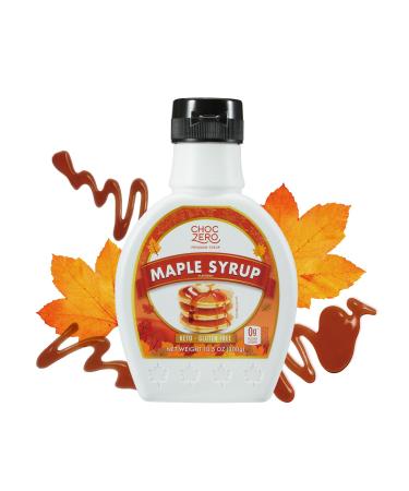 ChocZero's Maple Syrup - Sugar Free, Low Carb, Sugar Alcohol Free, Gluten Free, No Preservatives, Non-GMO Dessert and Breakfast Topping Syrup - 1 Bottle(10.5oz)