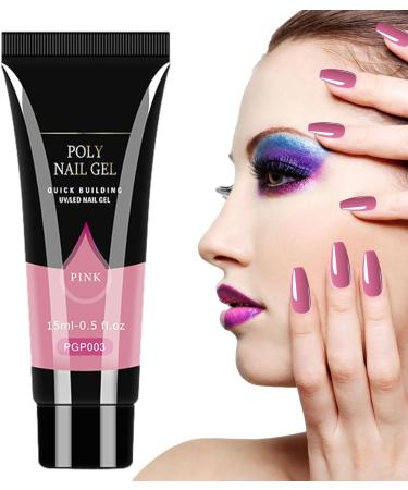 Nail Tip Extension Gel Glue Nail Extension Glue Gel | LED Hard Gel Nail Extension Gel Easy to Use for Natural-Looking Nails for Women Frifer Pgp003 - Buy Online on GoSupps.com