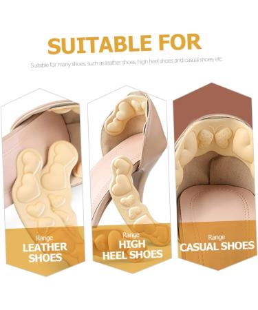 NOLITOY High Heel Stickers & Heel Pads - 16 Pairs Self-Adhesive Wear-Resistant Heel Protectors & Cushions for Ultimate Comfort in High Heels - Buy Online on GoSupps.com