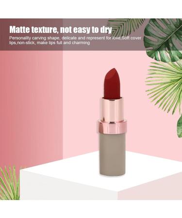 Buy Matte Lipstick | Professional & Daily Use | 3 Colors: Red Wood Red Brown Santa Claus - International Shipping - Buy Online on GoSupps.com