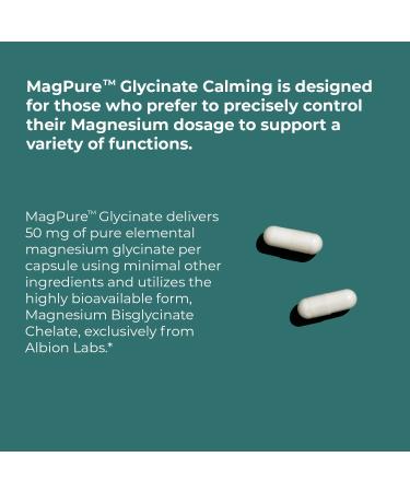 Jigsaw Health MagPure Glycinate 120 Capsules - Premium Magnesium Supplement for Relaxation & Muscle Support - Buy Online on GoSupps.com