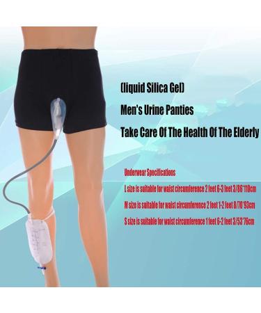 Wearable Urine Bag Incontinence Pants for Men Portable Leak Proof Urine Funnel Urine System Holder Bag Spill Proof Collector Urinary Drainage Stabilizatio Device Urine Collector (Size : Small (52-76 Small (52-76cm) - Buy Online on GoSupps.com
