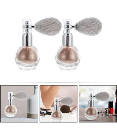 DOITOOL Body Glitter Spray 2pcs Glittering Spraying Hair Sparkling Tools Makeup Supplies Gloss Highlighters Bottle As Shown 1 7.5x6cm - Buy Online on GoSupps.com