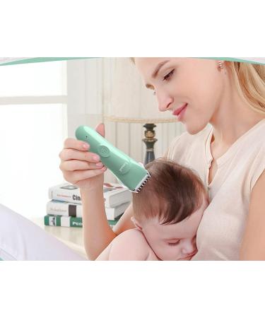 Baby Hair Clippers Ceramic Blade Kids Hair Trimmer Ultra-Quiet 2.0 Baby's Hair Trimmer IPX7 Water-Proof Kids Haircutter Fast Charging Long Battery Life. (Green) - Buy Online on GoSupps.com