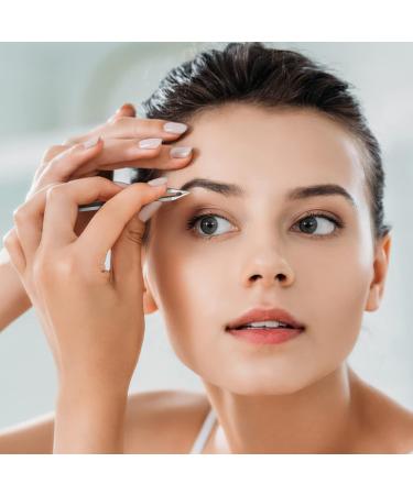 Buy Bezox Round Mouth Tweezers | 403 Stainless Steel Precision Eyebrow & Face Hair Removal | High-Quality Ingrown Hair Tweezers - Buy Online on GoSupps.com