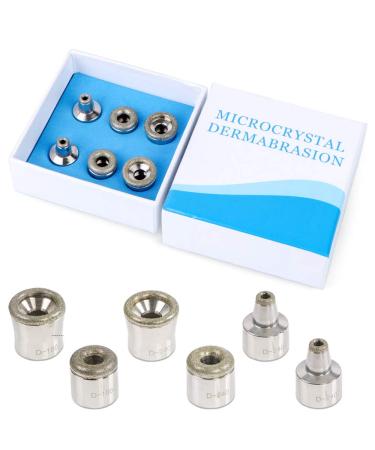 Nmeisi 6 Microdermabrasion Tips Replacement for Facial Diamond Peel Facial Machine