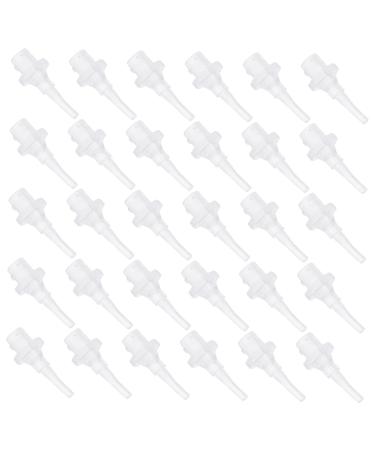Anneome 30pcs Durable Ear Irrigator Nozzles Practical Ear Cleaning Tips for Wax Removal Lightweight and Compact Washer Accessories