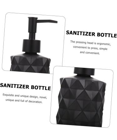 JE COMPRIS Travel Shampoo Container & Hand Soap Dispenser - Glass Liquid Pump for Travel - Eco-Friendly Press Bottle for Liquids - Buy Online on GoSupps.com