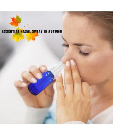 6Pcs 1oz Amber Glass Nasal Spray Bottles with Funnels & Labels - Refillable Fine Mist Spray - International Shipping - Buy Online on GoSupps.com
