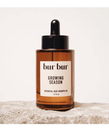 BUR BUR Growing Season Hair Growth And Repair Oil | With Burdock  Nettle Oil and Vitamin C for Visibly Fuller  Stronger and Shinier Hair.