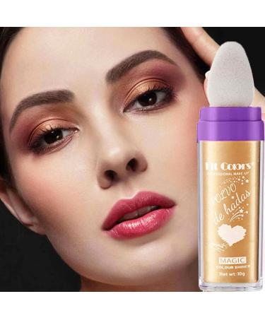 Body Shimmer Highlighter Makeup - Eye Shadow Stick Makeup Highlighter Type Body Shimmer Highlighter Portable Loose Powder Makeup for Hair Face Body 04# - Buy Online on GoSupps.com