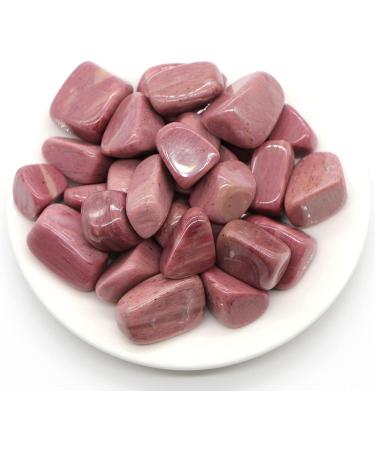 Crystal Hole Natural Rhodonite Quartz Crystals and Stones Tumbled Bulk Specime Stones Home Aquarium Decoration Crystal Hole - Buy Online on GoSupps.com