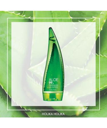 Holika Holika Aloe 99% Soothing Gel - 8.45 fl oz (250 ml) | Moisturizing & Refreshing Skin Care - Buy Online on GoSupps.com
