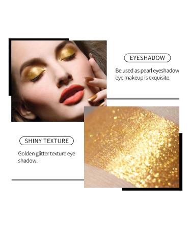 Liquid Gold Glitter Eyeshadow | Long-Lasting Metallic Shine for Halloween & Christmas Party Makeup - Buy Online on GoSupps.com