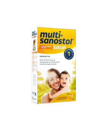 Multi-sanostol without adding sugar: multivitamin preparation for children from 1 year to prevent combined vitamin deficiency 260g