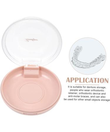 Lurrose 2-Pack Storage Box for Prostheses | Orthodontic Retainer & Cleaning Case | Dustproof TPU Travel Case - Buy Online on GoSupps.com
