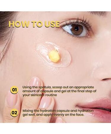 KOEC Deep Collagen Retinol Boosting Capsule Cream Golden Capsule Face & Neck Moisturizer with Hyaluronic Acid for Firming & Hydratng & Smoothing Anti Aging Day & Night Cream for All Skin 1.76 fl.oz - Buy Online on GoSupps.com