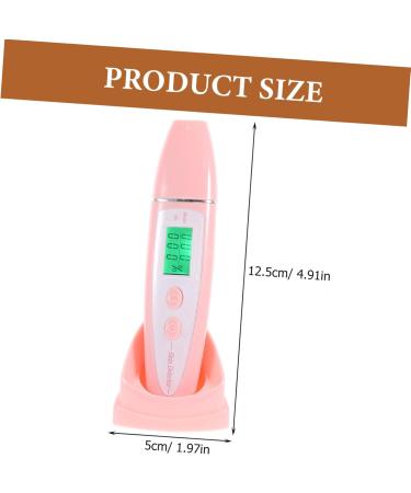 minkissy Skin Facial Moisture Tester Led Display Moisture Tester Facial Tester Moisture Meter Tester Care Moisture Analyzer Skin Hydration Tester Prosthetic Nose Pink Monitor Face - Buy Online on GoSupps.com