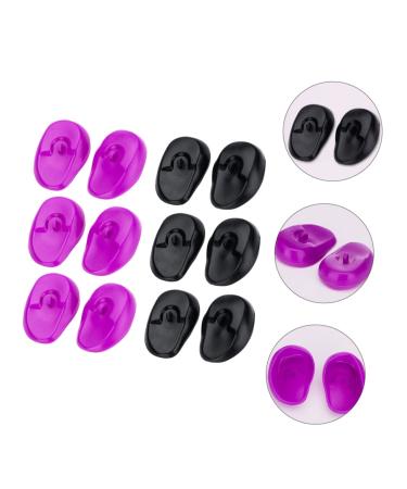 6 Pairs Hair Color Earmuffs | Salon Ear Protection | Beauty Tools for Hair Dryers & Baking Oil - Buy Online on GoSupps.com